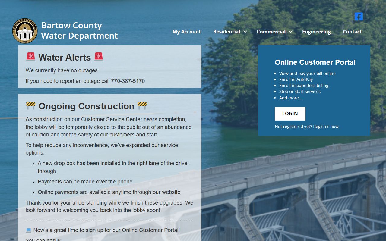 Bartow County Sheriff website for Cartersville booking records