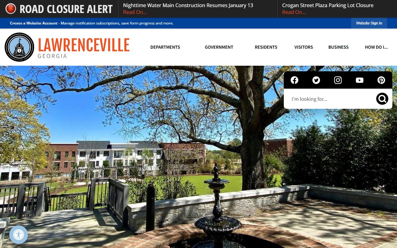 City of Lawrenceville official website